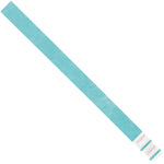 Tyvek® Wristbands, 3/4" x 10", Teal, 500/Case (WR101TL)