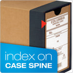 Pendaflex Columbia Heavy Duty 3" 2-Ring Binding Case, D-Ring, Brown (B50H)