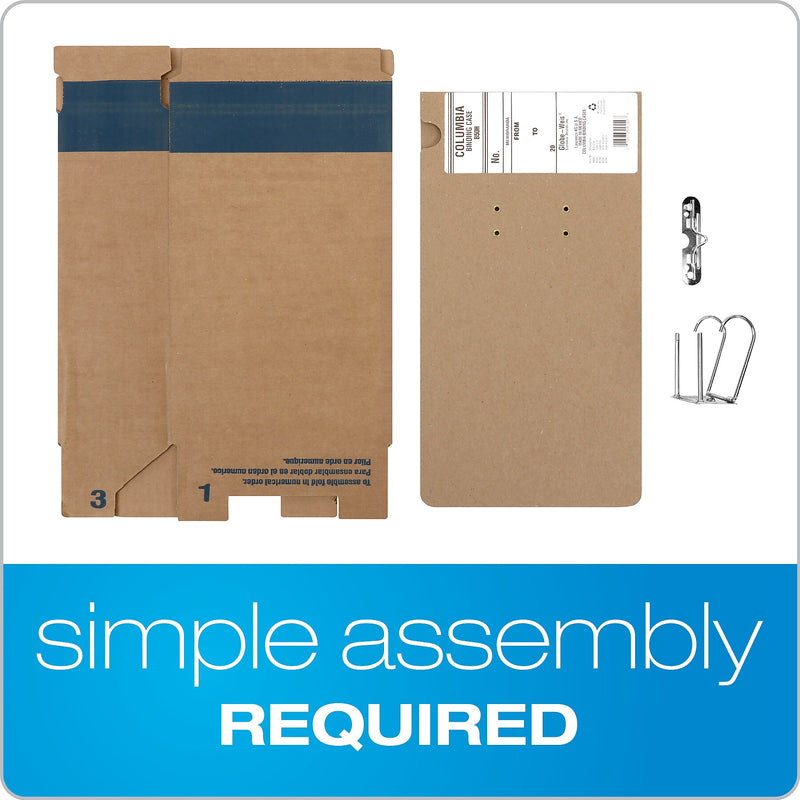 Pendaflex Columbia Heavy Duty 3" 2-Ring Binding Case, D-Ring, Brown (B50H)