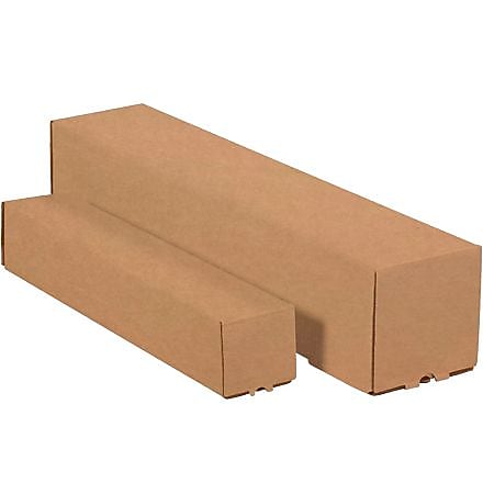 Square Mailing Tubes, 5" x 5" x 30", Kraft, 25/Bundle  (M5530K)
