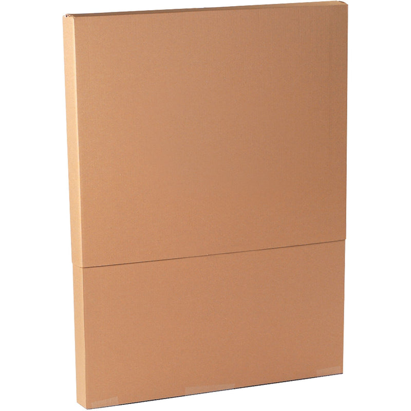 48.5" x 6.5" x 38" Heavy Duty Telescoping Boxes, 44 ECT, 10/Bundle (T48638OUTHD)