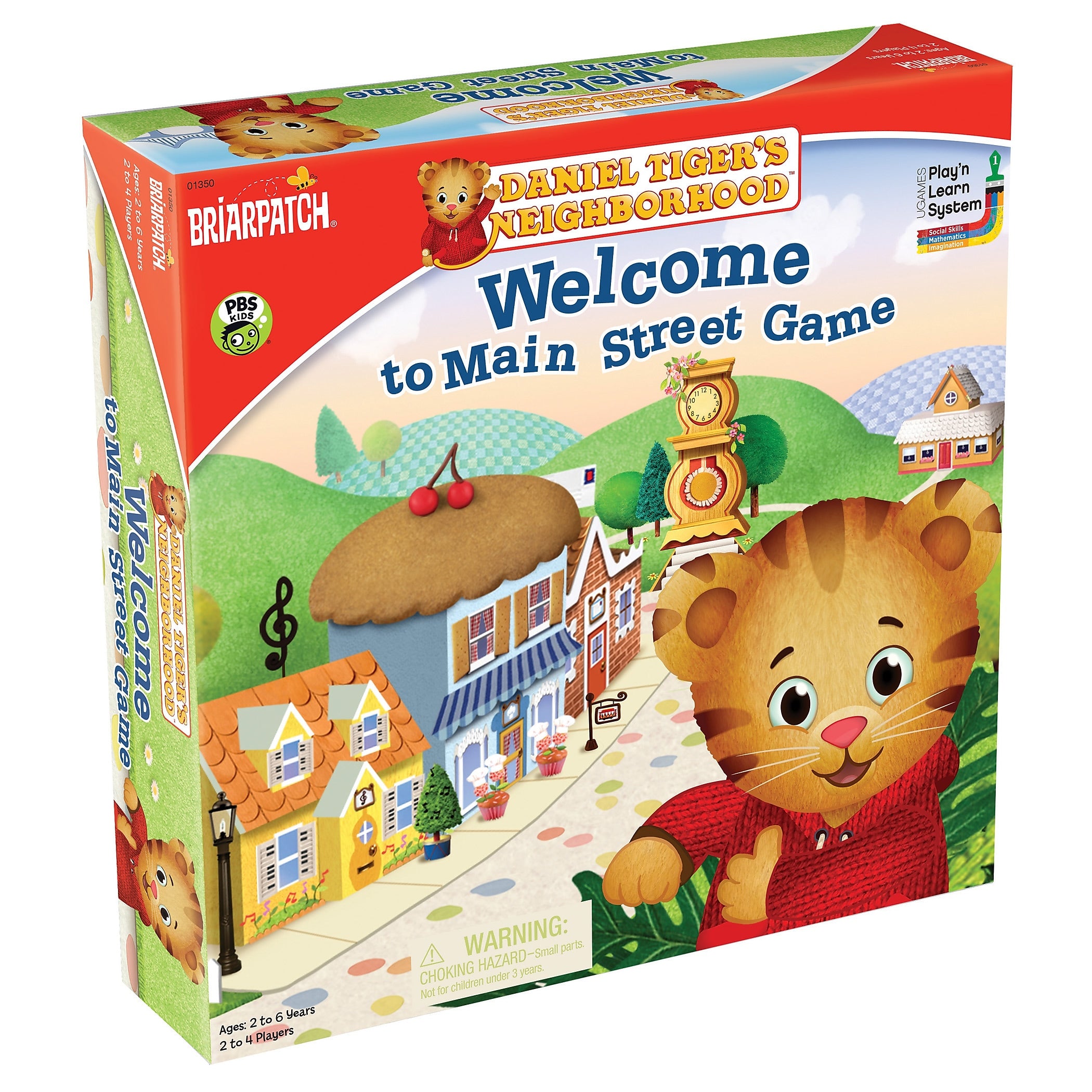 Briarpatch Daniel Tiger's Neighborhood Welcome to Main Street Game, Ages 2-6 Years+ (UG-01350)