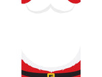 Great Papers! Santa's Beard Holiday Letterhead, White, 80/Pack (2019106)
