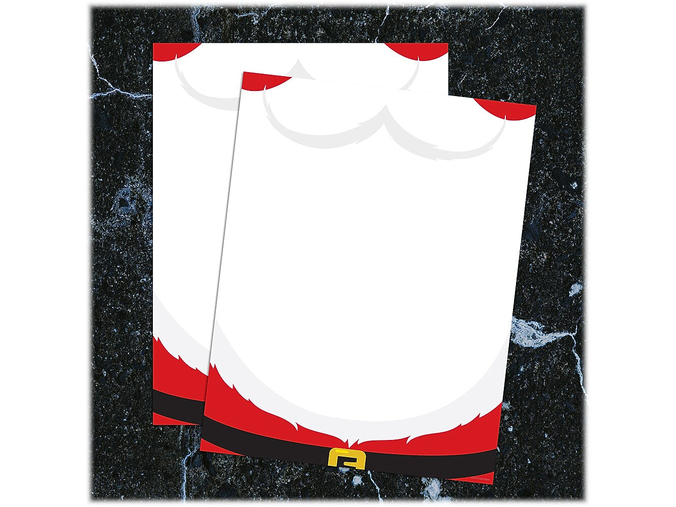 Great Papers! Santa's Beard Holiday Letterhead, White, 80/Pack (2019106)