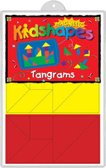 Barker Creek Learning Magnets Kidshapes, Tangrams, 42 Magnetic Pieces/Pack (LM2305)