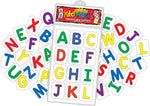 Barker Creek Learning Magnets, Uppercase Letters with extras, 38 Magnetic Pieces/Pack (LM1120)