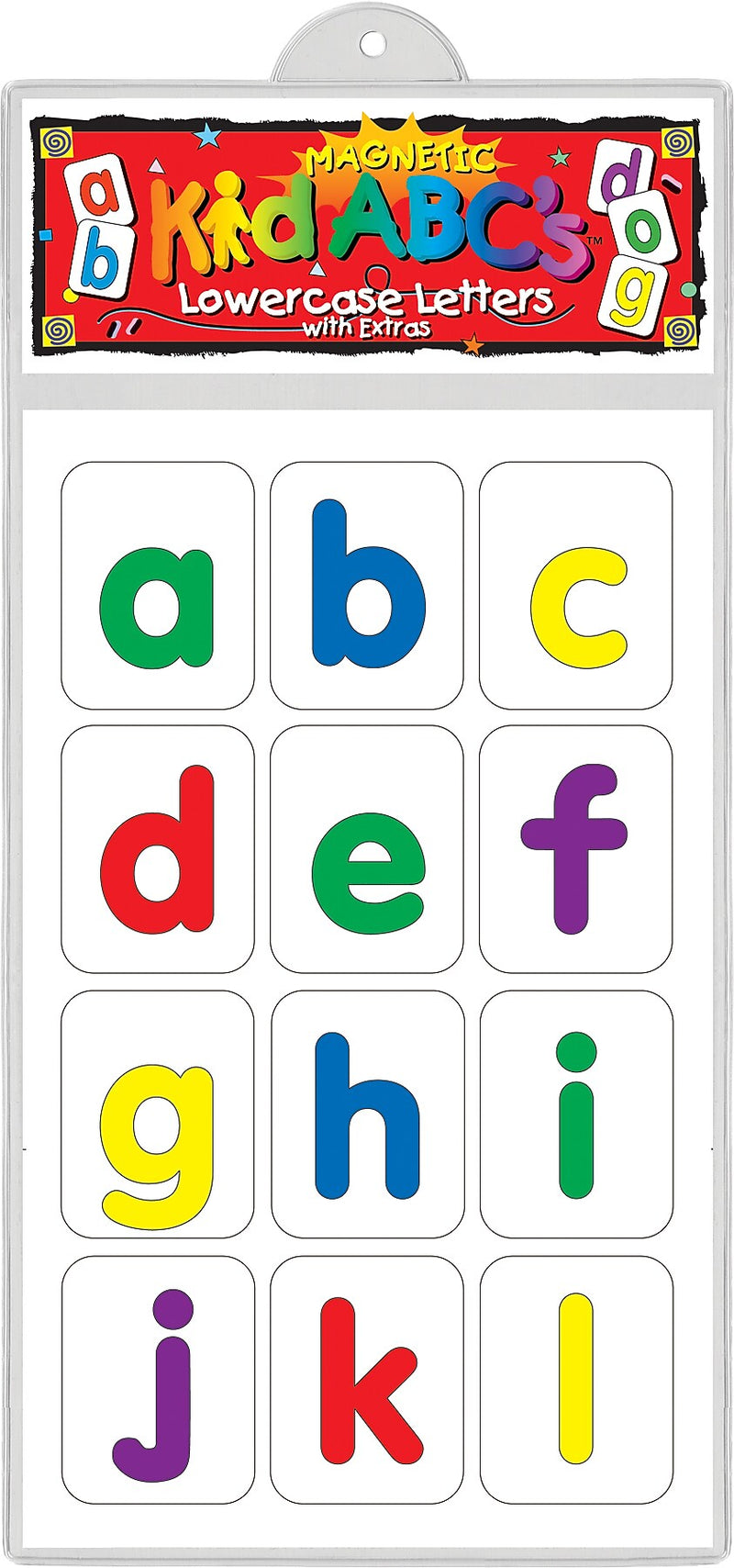 Barker Creek Learning Magnets Lowercase Letters, 38/Pack (LM1130)