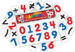 Barker Creek Learning Magnets Numbers and Math Signs, 30 Magnetic Pieces/Pack (LM1305)