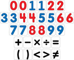 Barker Creek Learning Magnets Numbers and Math Signs, 30 Magnetic Pieces/Pack (LM1305)