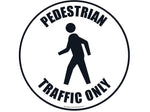 Stop-Painting Safety Awareness Floor Sign, White/Black (RFS1111)