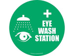 Stop-Painting Medical Equipment Floor Sign, Green/White (RFS0624)