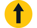 Stop-Painting Warehouse Floor Sign, Yellow (RFS0424)