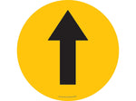 Stop-Painting Warehouse Floor Sign, Yellow (RFS0422)