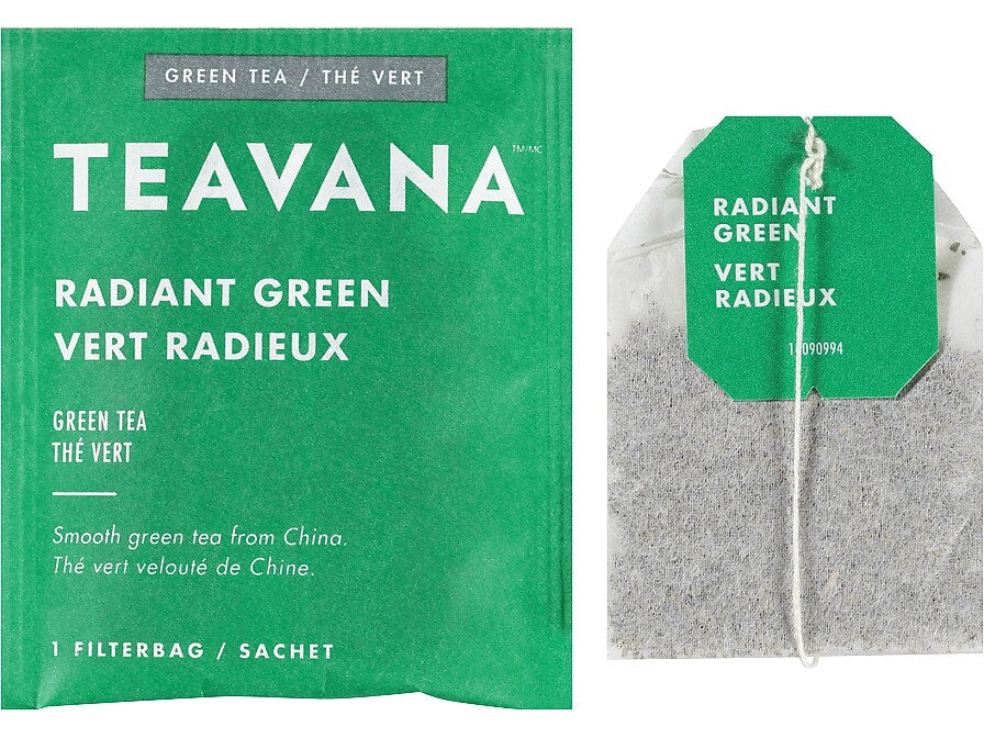Teavana Radiant Green Tea Bags, 24/Box (11090994)