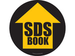 Stop-Painting Safety Awareness Floor Sign, Black/Yellow (IN-40-963)
