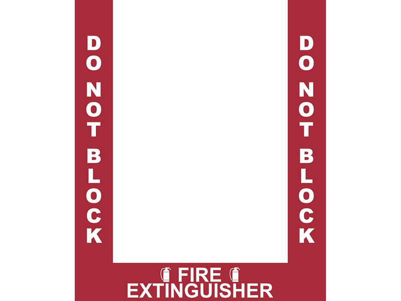 Stop-Painting Superior Mark Vinyl Safety Border Tape, 4", Red/White, 3 Pieces/Kit (IN-40-909-V)