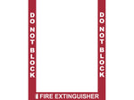 Stop-Painting Superior Mark Vinyl Safety Border Tape, 2", Red/White, 3 Pieces/Kit (IN-40-908-V)