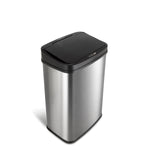 Nine Stars Stainless Steel Motion Sensor Trash Can, 13.2 Gal. (DZT-50-28)
