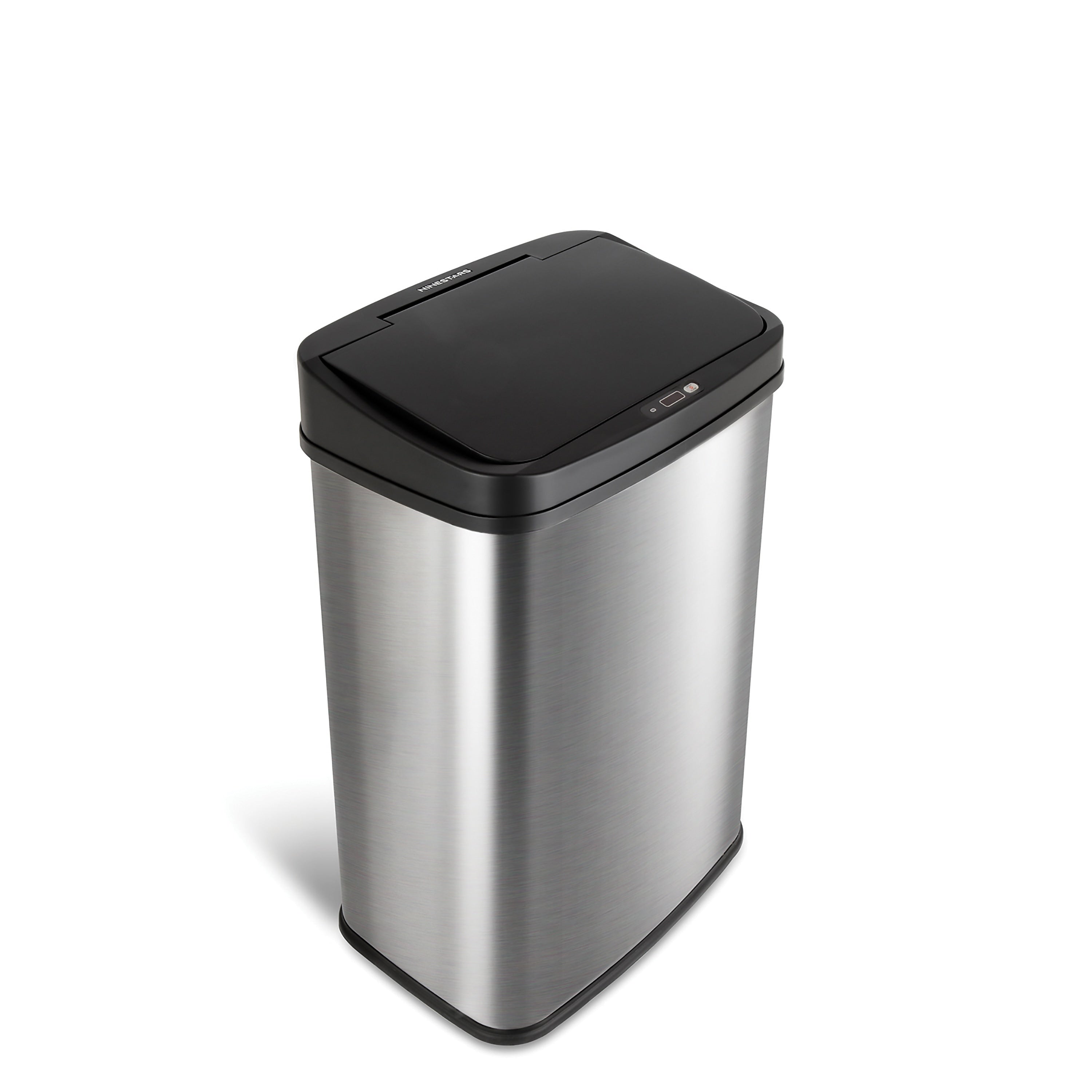 Nine Stars Stainless Steel Motion Sensor Trash Can, 13.2 Gal. (DZT-50-28)