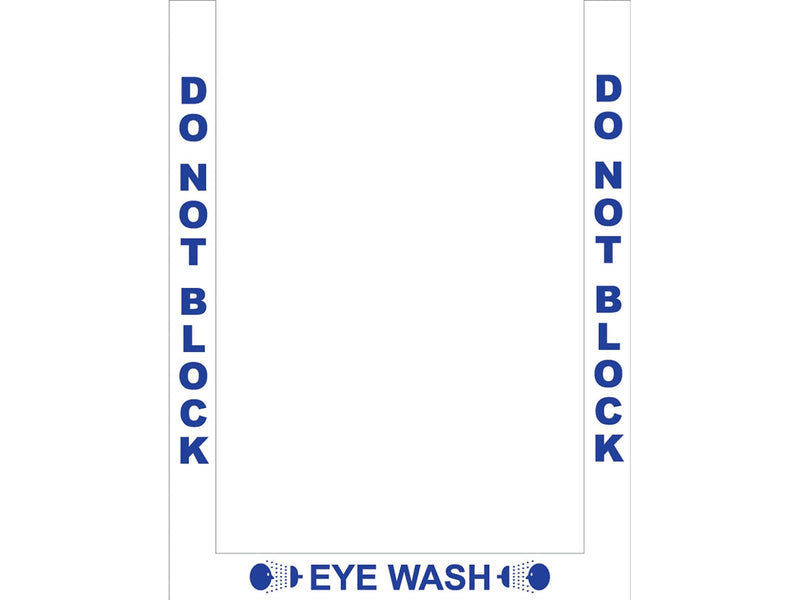 Stop-Painting Superior Mark Personal Protection Floor Marking Tapes Kit, Blue/White (IN-40-910-A)