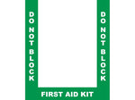 Stop-Painting Superior Mark Medical Equipment Floor Marking Tapes Kit, Green/White (IN-40-901)