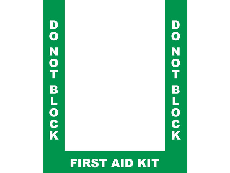 Stop-Painting Superior Mark Medical Equipment Floor Marking Tapes Kit, Green/White (IN-40-901)