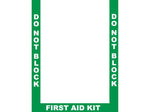 Stop-Painting Superior Mark First Aid Floor Marking Tape Kit, Green/White (IN-40-900)