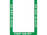 Stop-Painting Superior Mark First Aid Floor Marking Tape Kit, Green/White (IN-40-900-V)