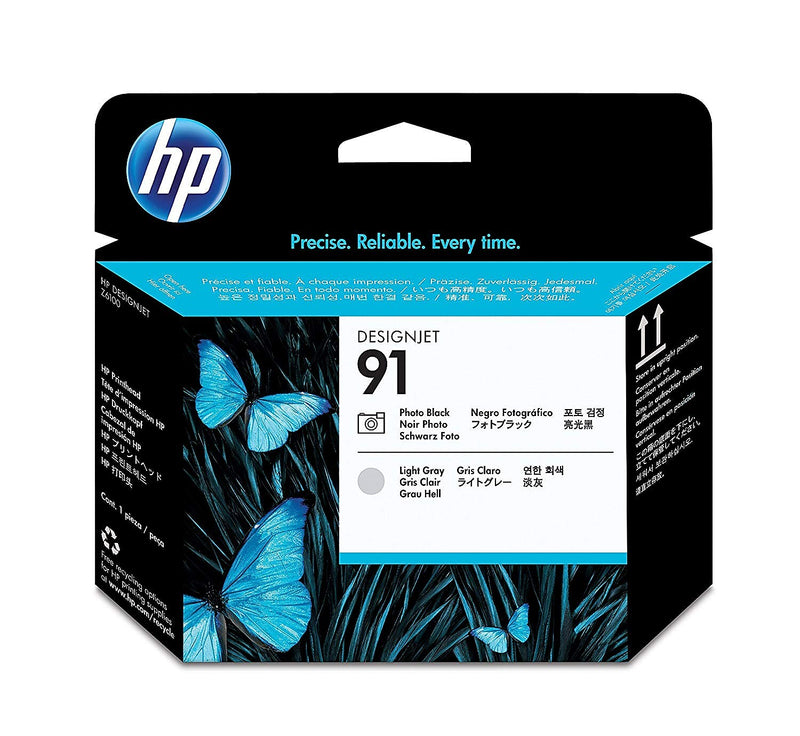 HP 91 Print Head, Photo Black/Light Gray (C9463A)