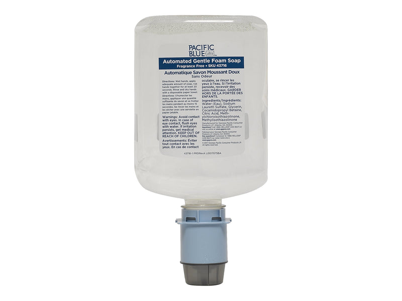 Pacific Blue Ultra Antibacterial Foaming Hand Soap,  40.5 Oz., 3/Carton (43716)