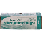 AbilityOne Envision SecureFit Shredder Bags, 45 Gallons, 50 Bags (SBC4974)