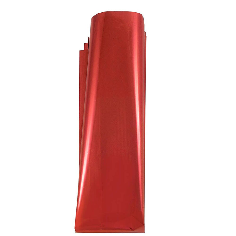 JAM Paper 20" x 26" Tissue Paper, Red Mylar, 3 Sheets/Pack (1172415)
