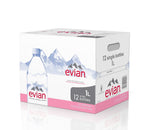 Evian Natural Spring Water, 33.8 oz., 12 Bottles/Pack (EVI10000)