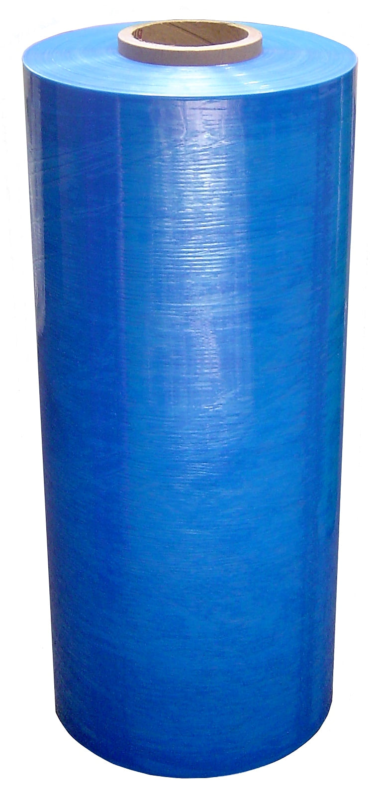 20" x 5000' 80 Gauge Blown Machine Length Stretch Wrap, Blue Tinted, 40/Pallet (BLM20)