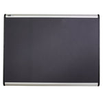 Quartet Prestige Plus Magnetic Fabric Bulletin Board, Aluminum Frame, 3' x 4' (MB544A)
