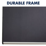 Quartet Prestige Plus Magnetic Fabric Bulletin Board, , 2'H x 3'W, Aluminum Frame (MB543A)