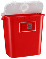 Bemis Sharps Container, 8 Gallon, Red, 10/Pack (108030-10)