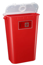 Bemis Sharps Container, 11 Gallon, Red, 6/Pack (111030-6)