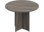 Offices To Go Superior 42" Round Conference Table, Artisan Gray (TDSL42RAGL)