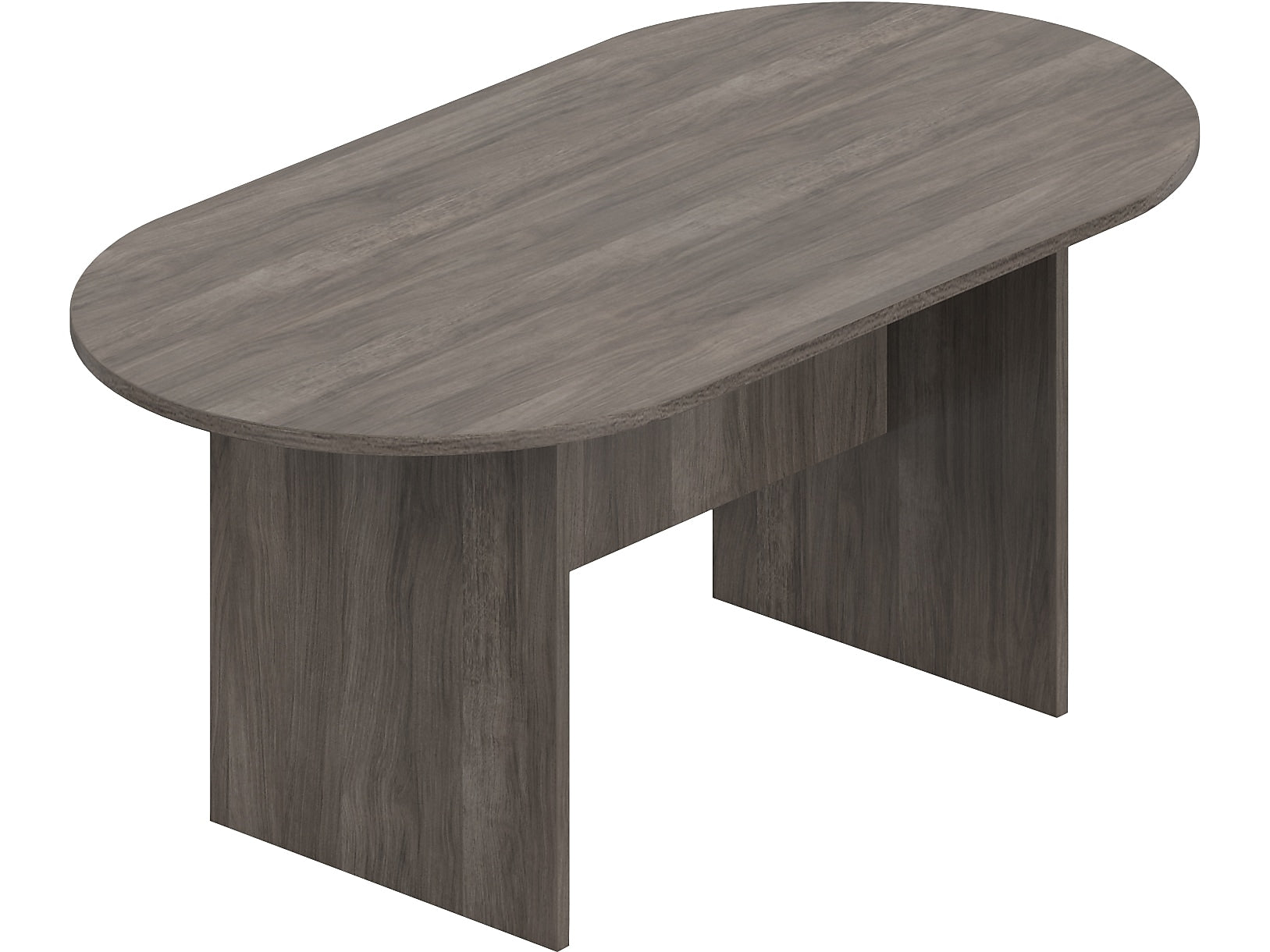 Offices To Go Superior 71" Racetrack Conference Table, Artisan Gray (TDSL7136RSAGL)