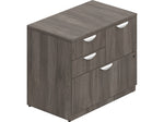Offices To Go 29.5" Laminate Mixed Storage Unit with Lock with 4 shelves, Artisan Gray (TDSL3622MSF-AGL)