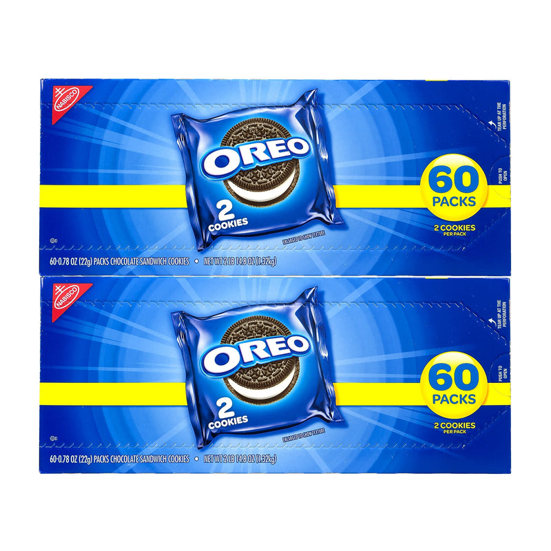 Oreo Chocolate Sandwich Cookies, 1 oz., 120 Packs/Box (304-00072)