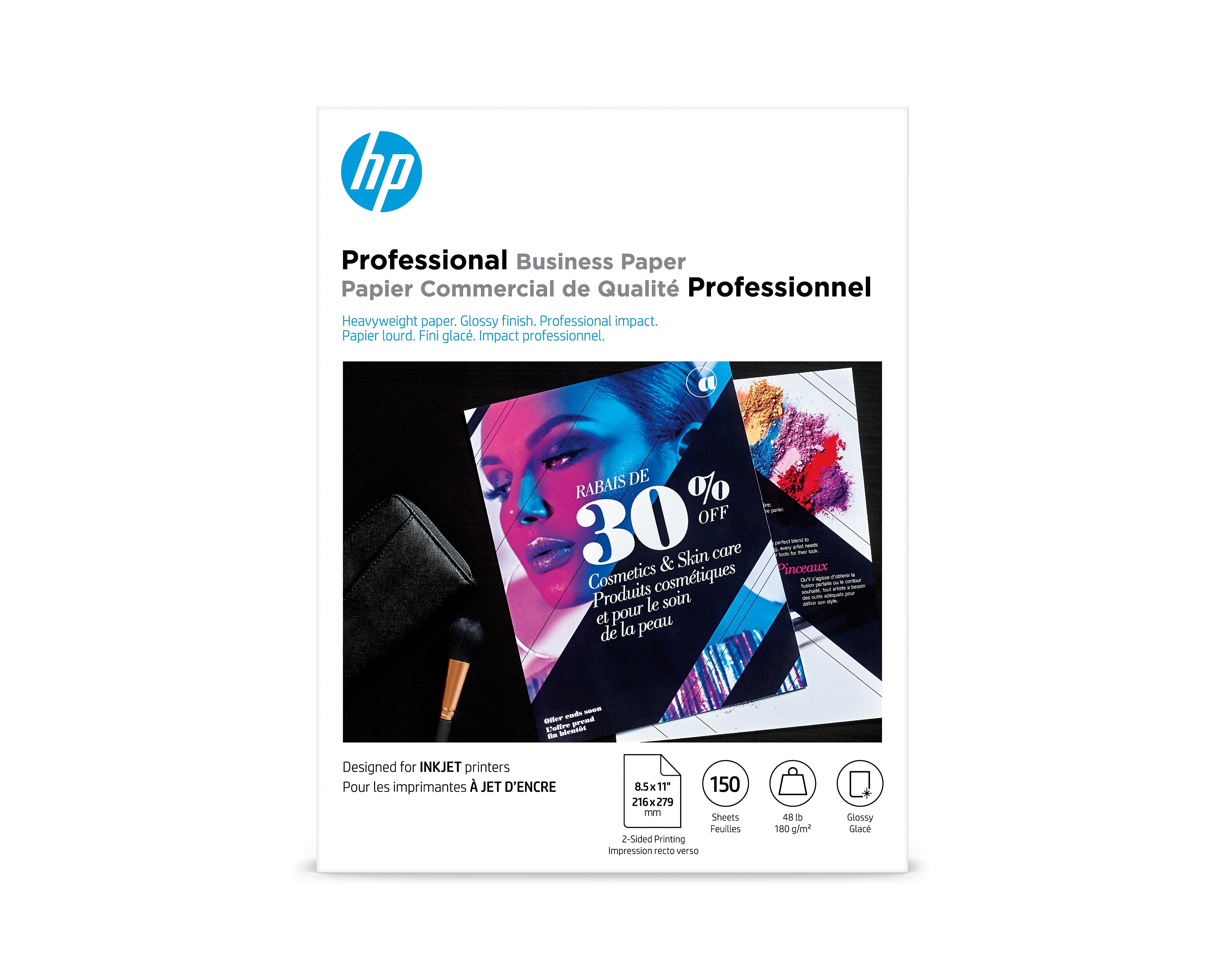 HP Professional Glossy Business Paper, 11" x 17", 150 Sheet/Pack (CG932A)