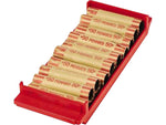 CONTROLTEK Coin Tray, 10 Compartments, Red (560560)