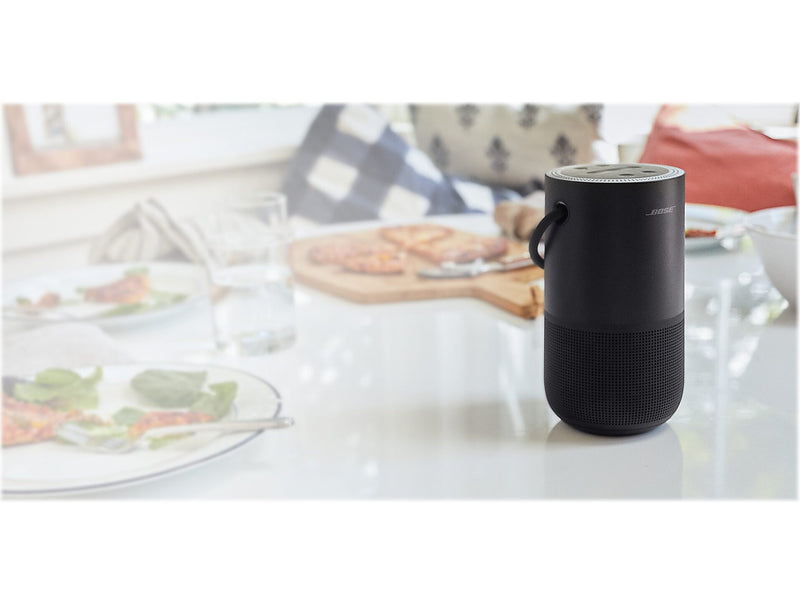 Bose 15W Wireless Bluetooth Portable Home Speaker, Water Resistant, Triple Black (829393-1100)