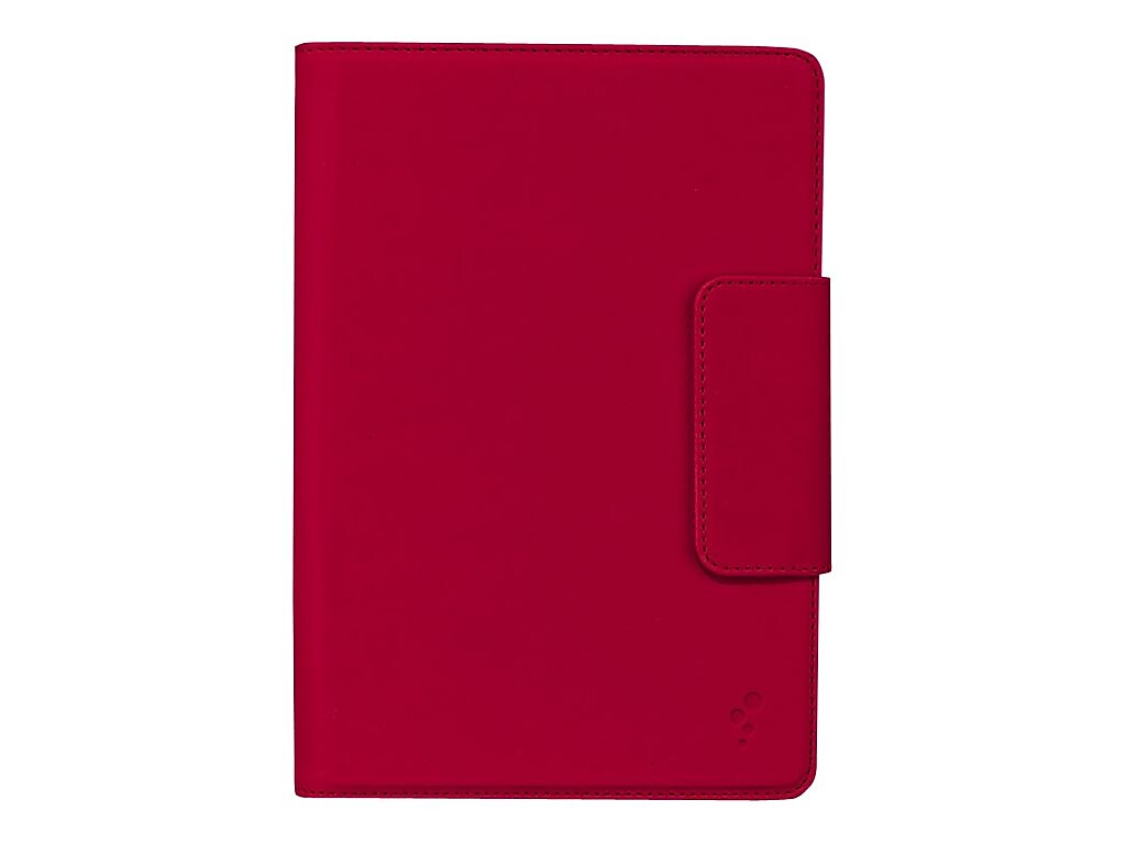 M-EDGE U7-S-MF-R Stealth Microfiber Leather Cover for 8" Tablets, Red