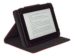 M-EDGE U7-S-MF-R Stealth Microfiber Leather Cover for 8" Tablets, Red
