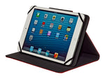 M-EDGE U7-S-MF-R Stealth Microfiber Leather Cover for 8" Tablets, Red