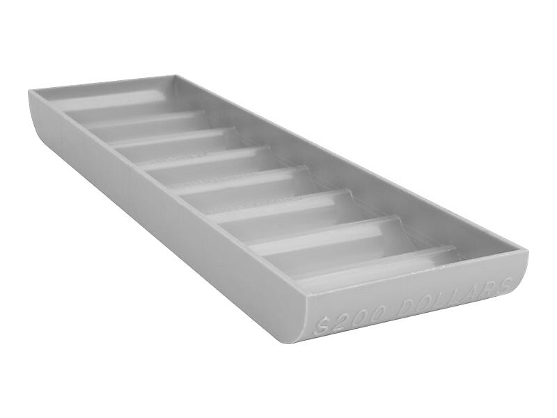 CONTROLTEK Coin Tray, 10 Compartments, Gray (560076)