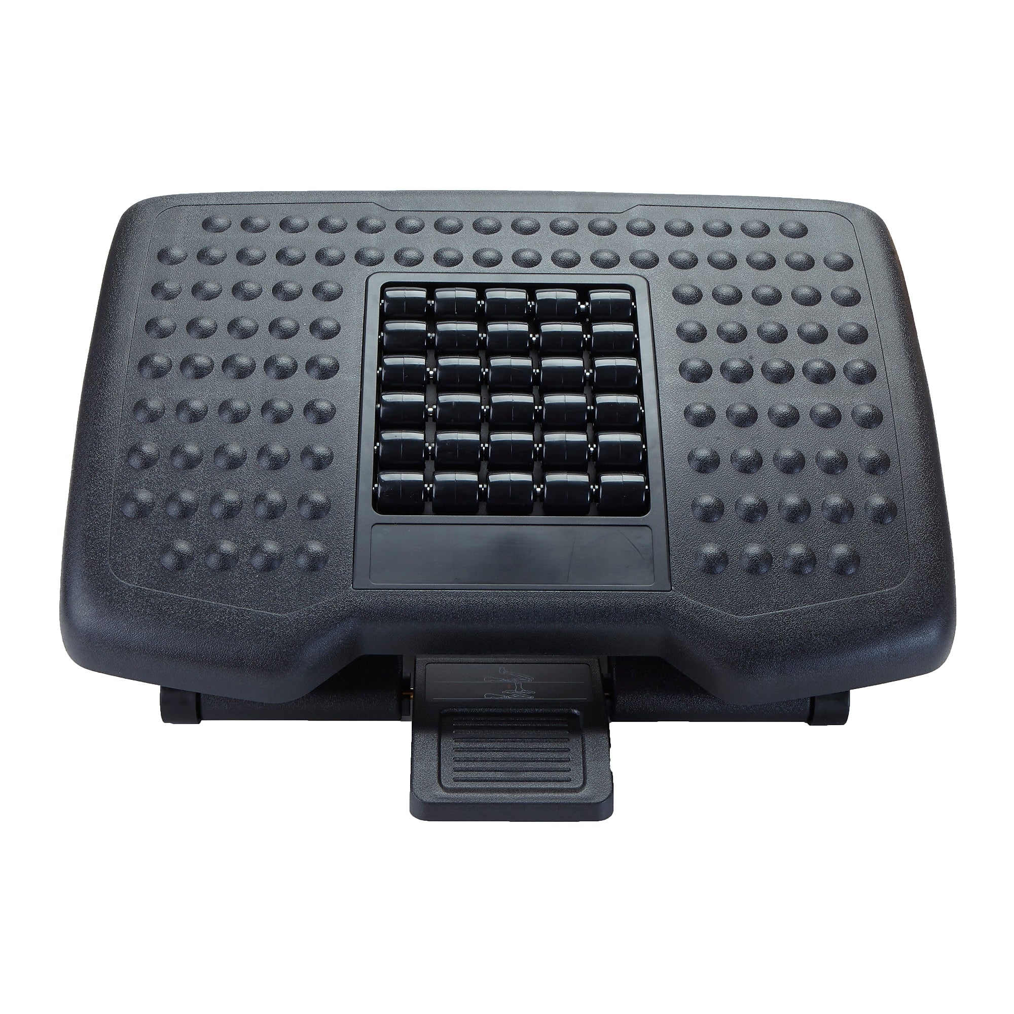 Mind Reader Tilt Adjustable Foot Rest, Black (FTROLL-BLK)